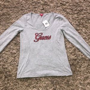 Guess logo long sleeve | S